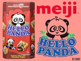 Meiji Panda Chocolate 2.1oz 10ct